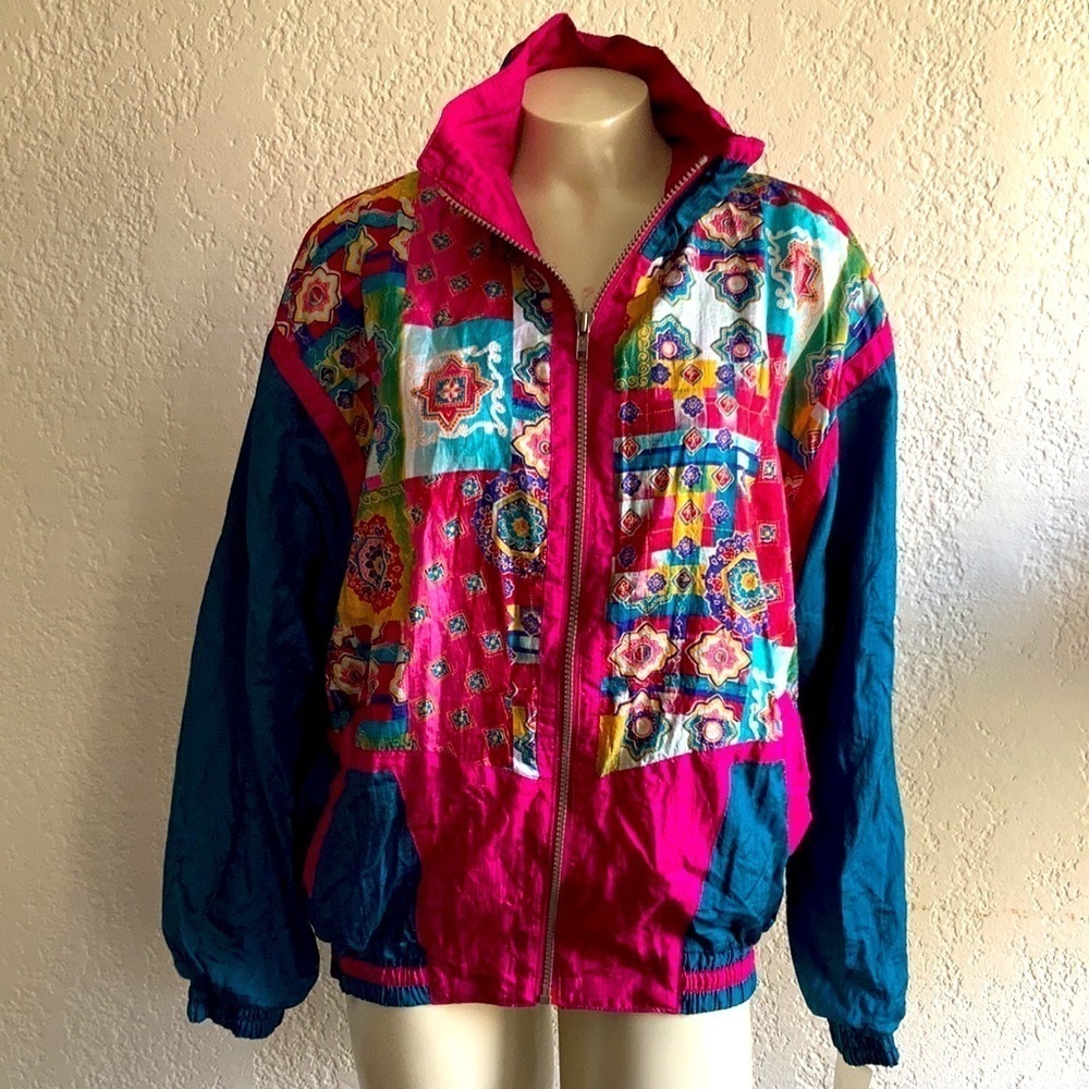 Nwt MISTY VALLEY VTG 90s sport light jacket MED